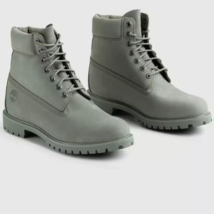 [NEW] UNISEX Green Timberland 6" Boots Size 6